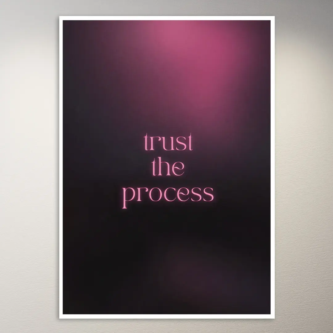 Trust the Process Poster