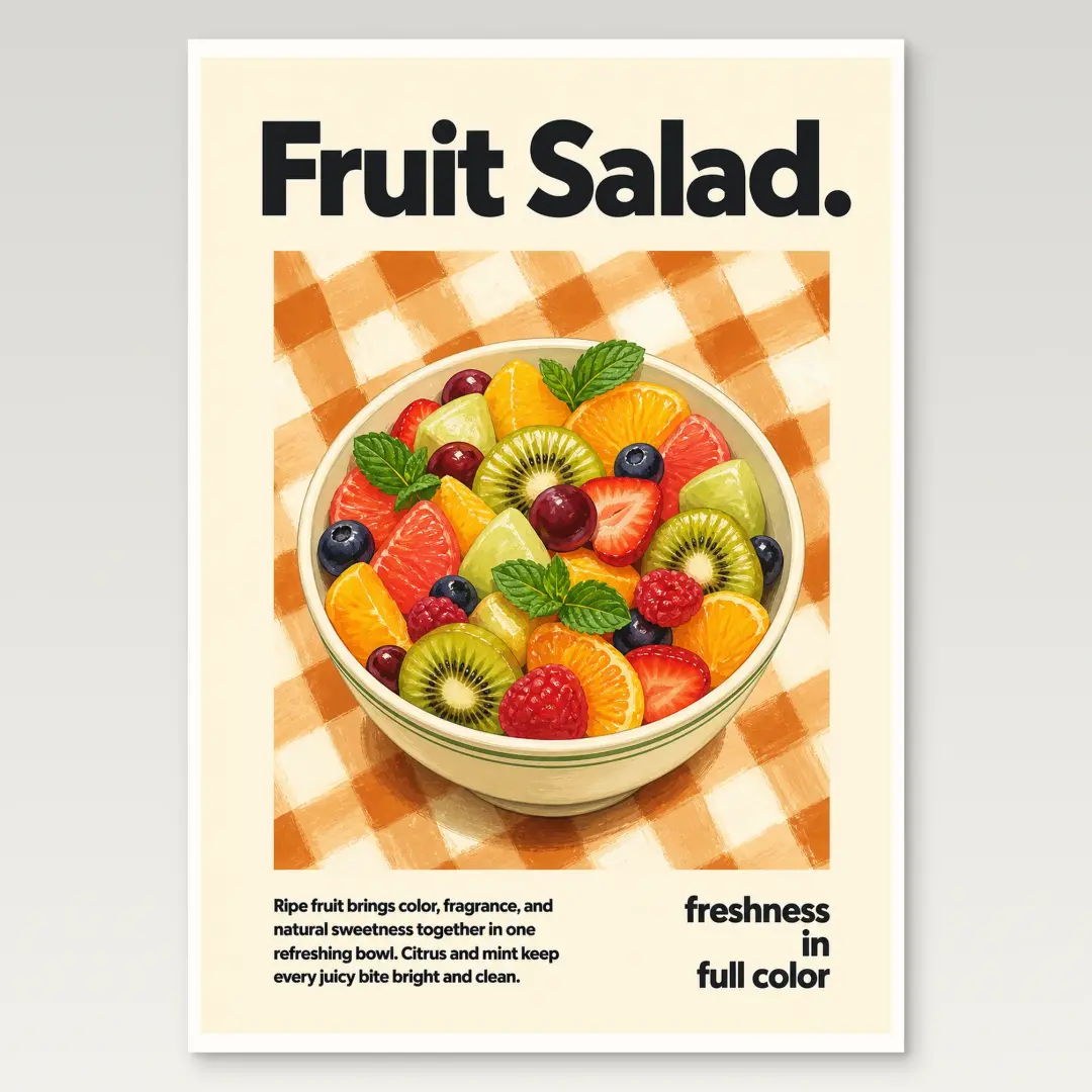 Fruit Salad Poster