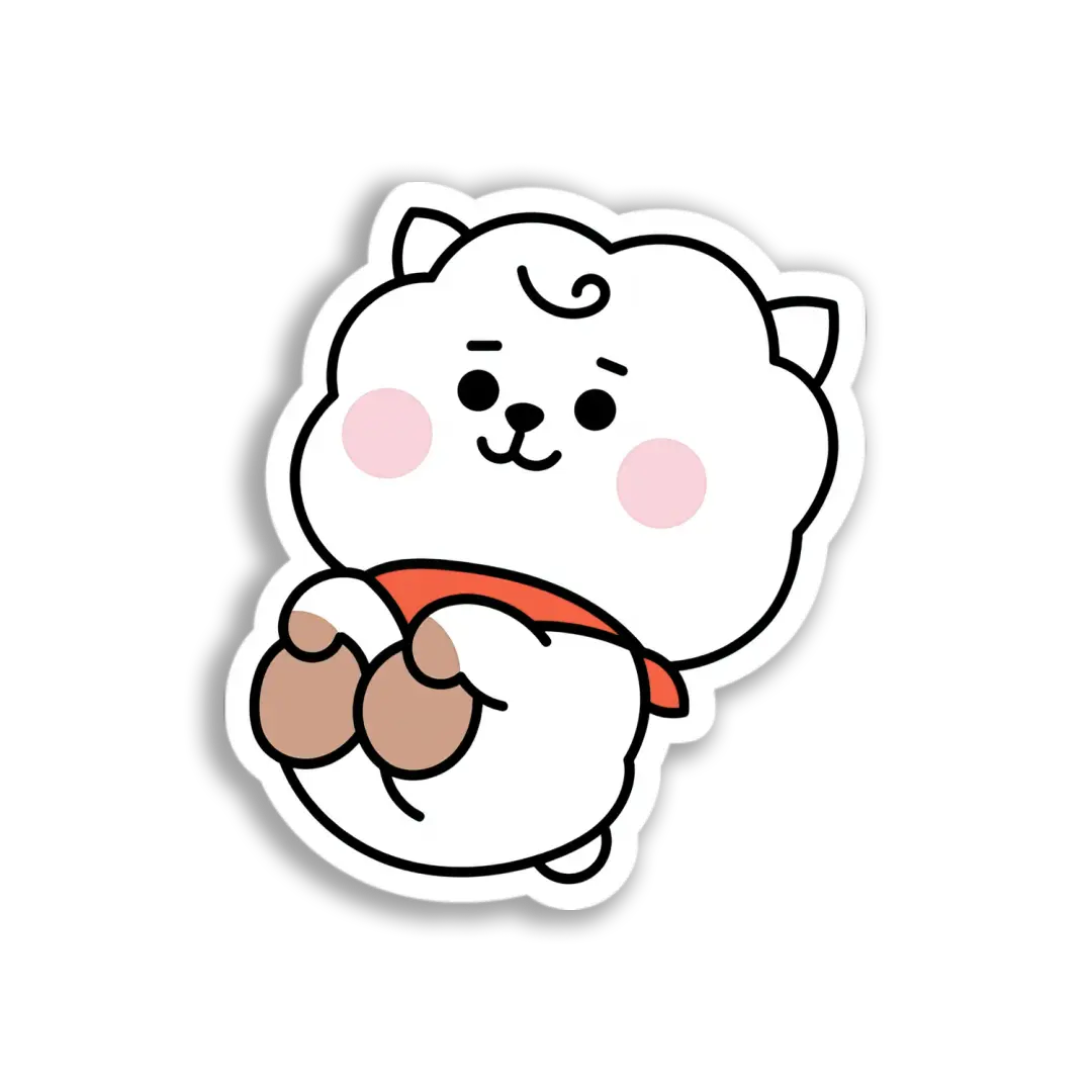 Entzückender BT21 Van Sticker