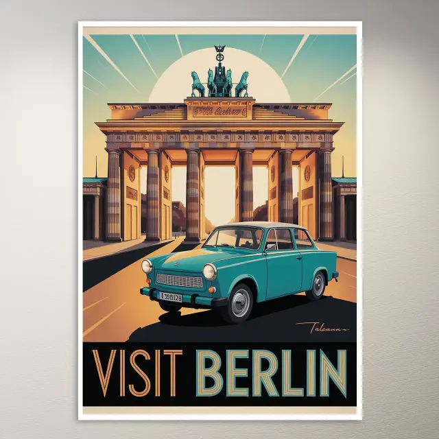Berlin Reiseposter