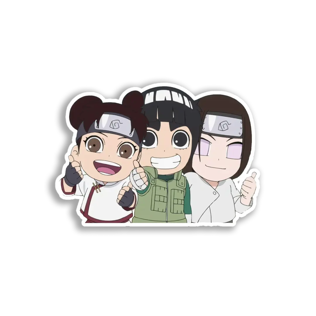Ino-Shika-Cho Chibi Sticker