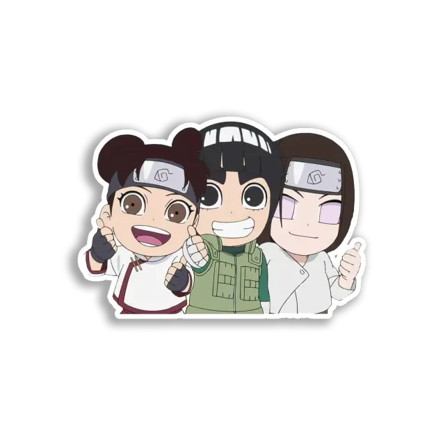 Ino-Shika-Cho Q版貼紙