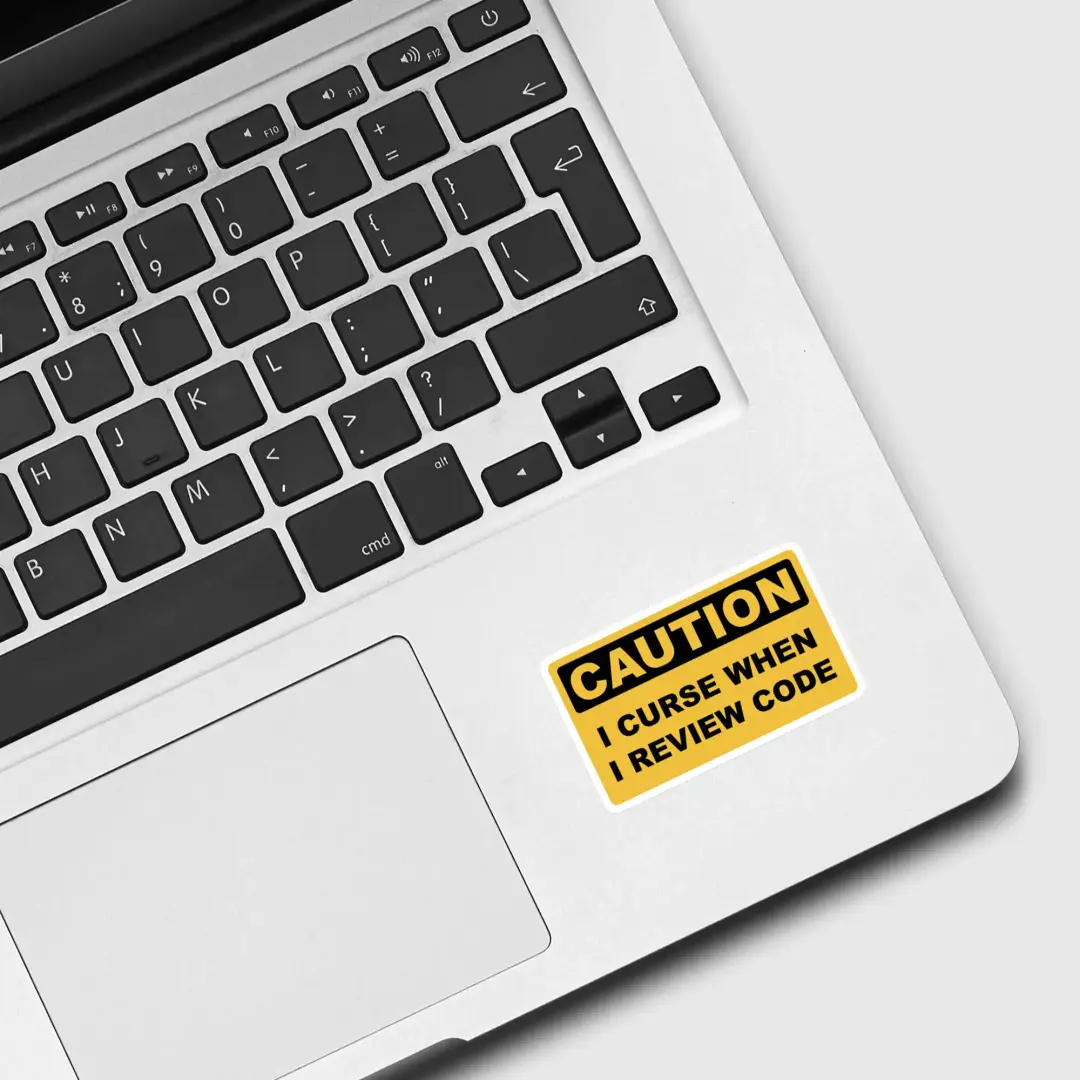Achtung: Ich fluche, wenn ich Code reviewe