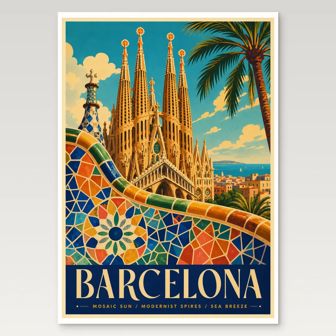 Barcelona Poster