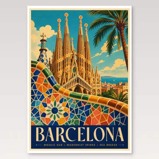 Barcelona Poster