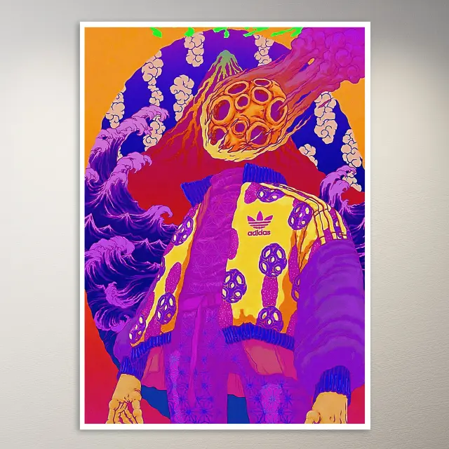 Trippy Art Poster