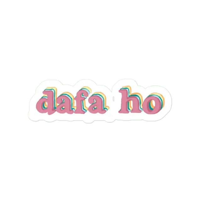Desi dafa ho vsco sticker Sticker