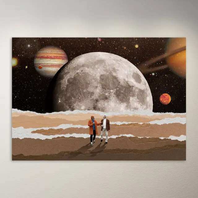 Weltraum-Astronomie-Poster
