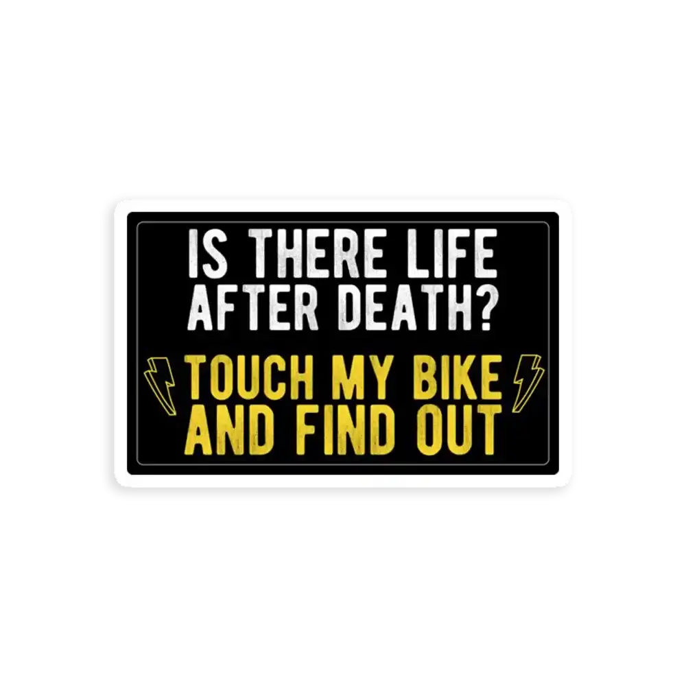 Fass mein Bike nicht an Sticker