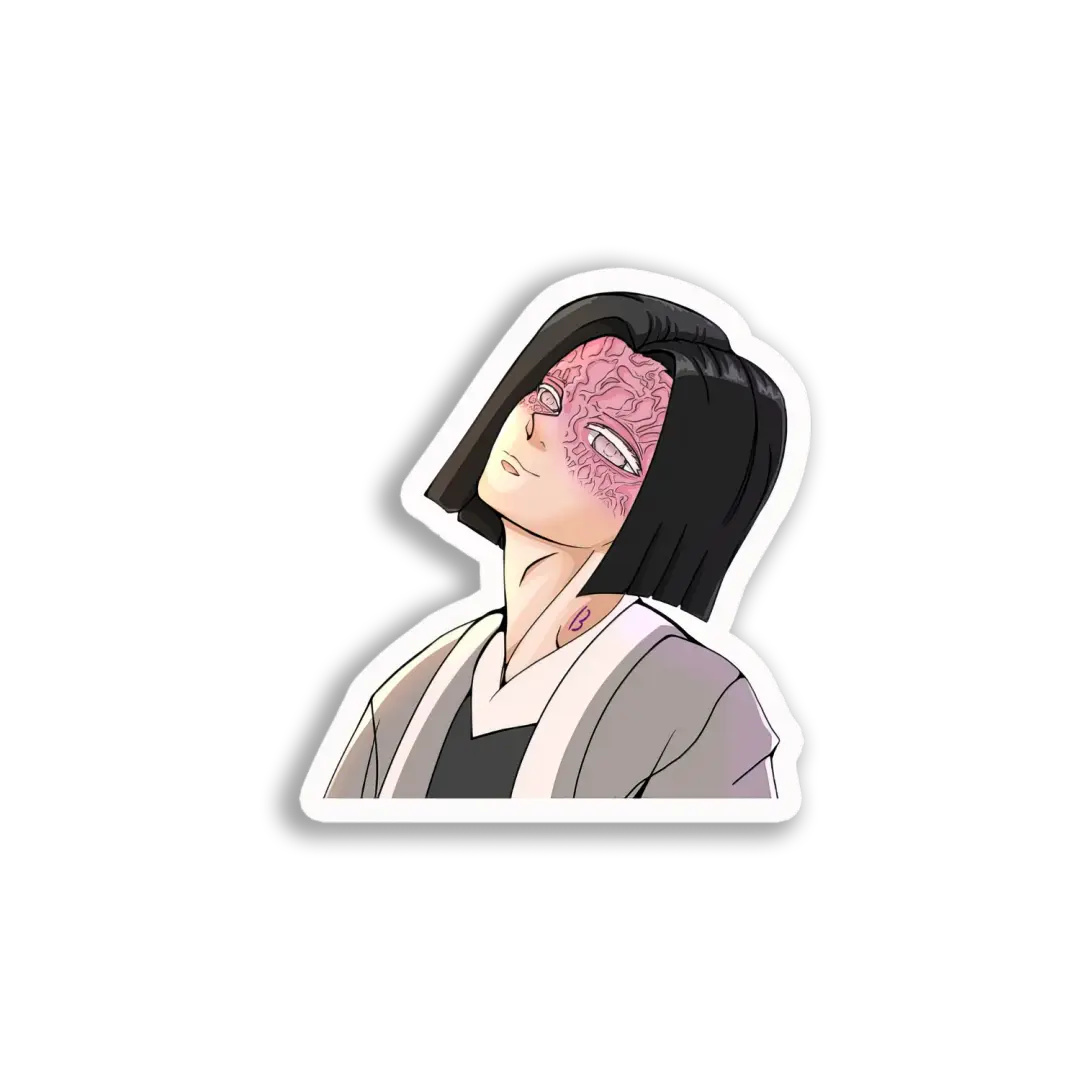 Anime-Junge mit Adern Sticker