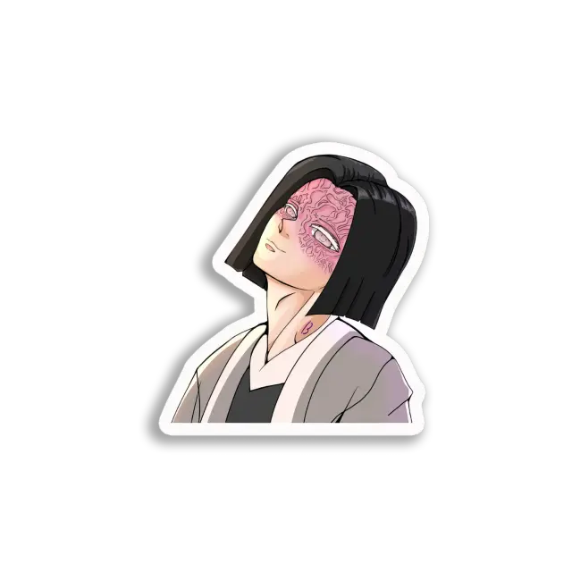 Anime-Junge mit Adern Sticker