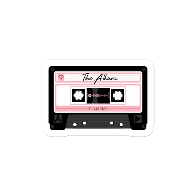 BlackPink Cassette Sticker