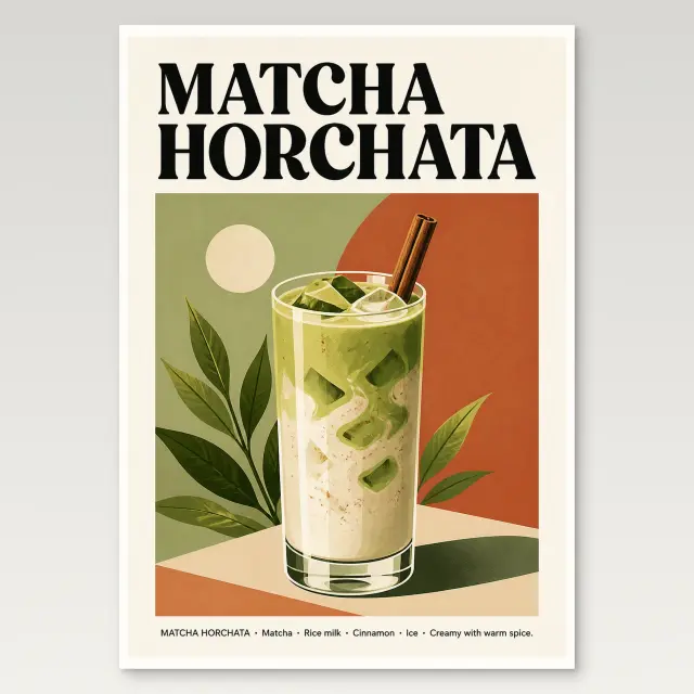 Matcha-Horchata-Poster