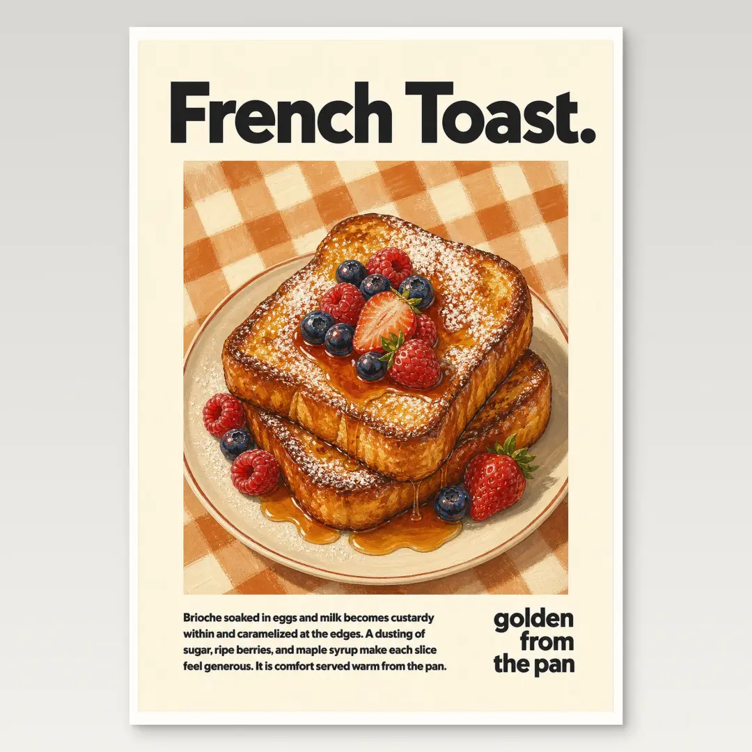 French Toast Poster