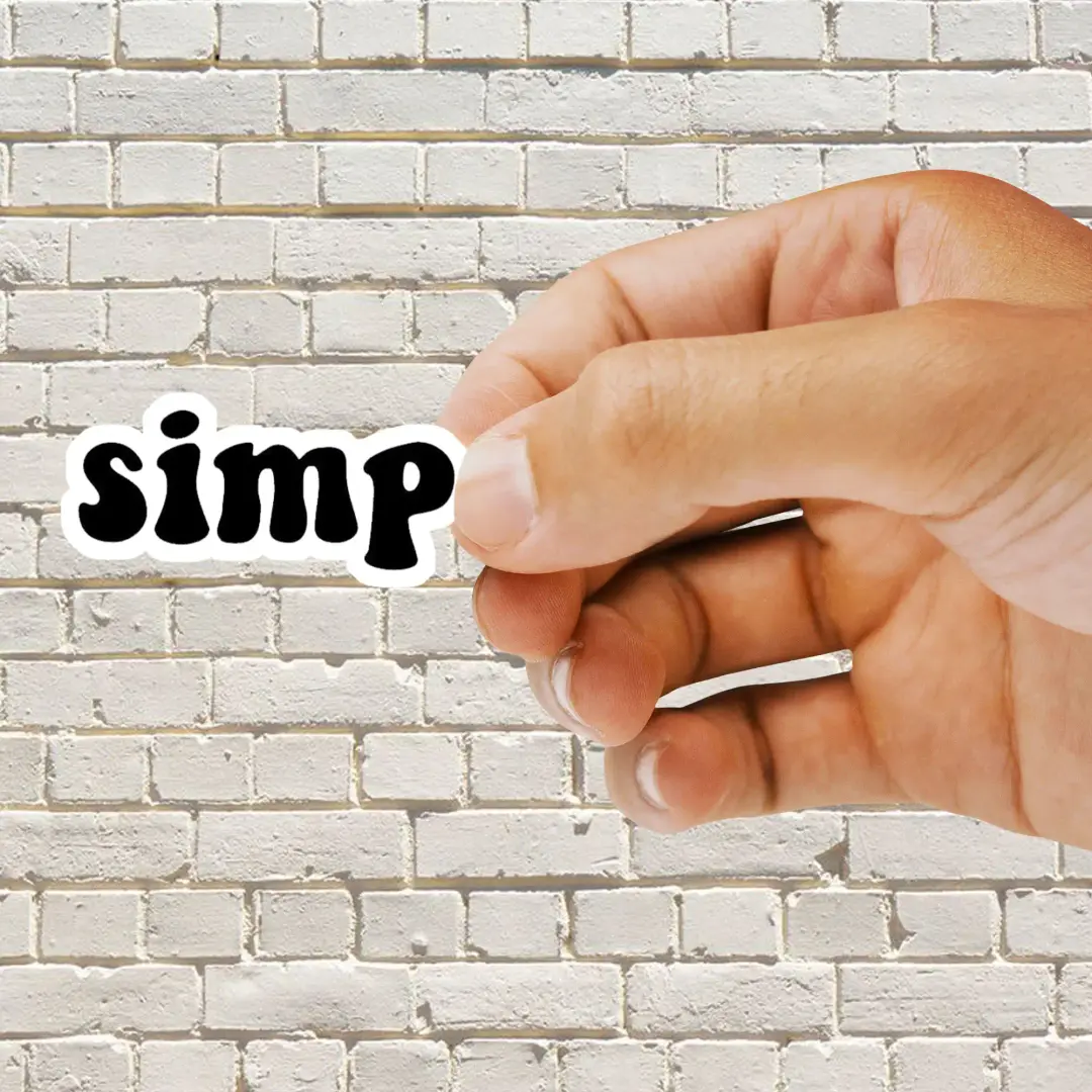 ملصق Simp