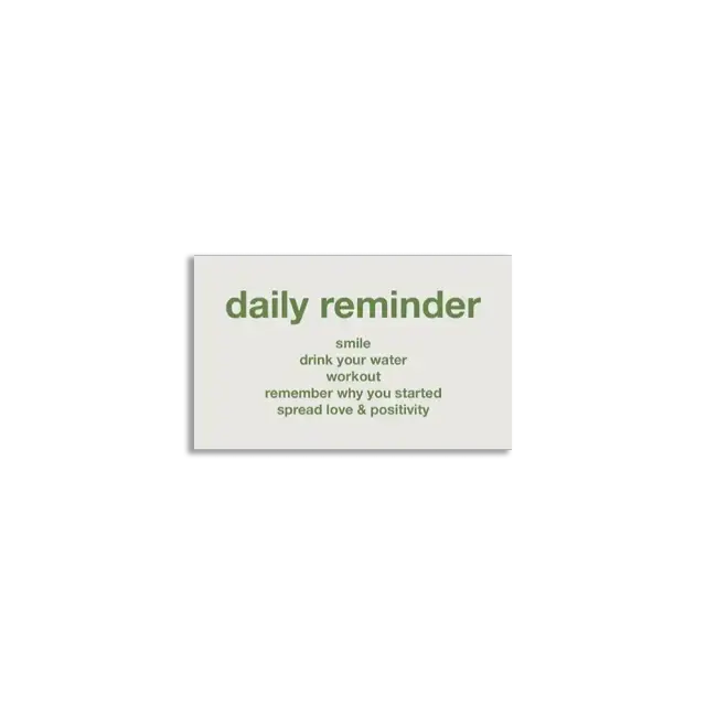 Daily reminder motivational inspirational Sticker