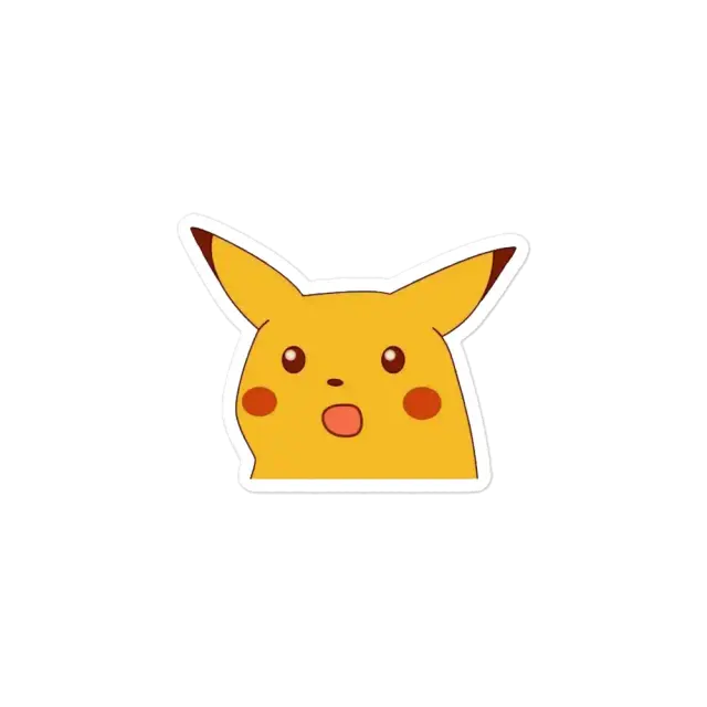 Pikachu 貼紙