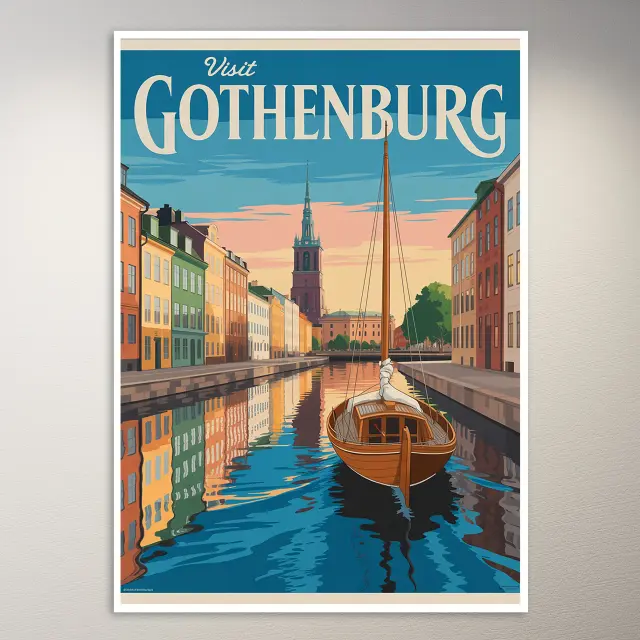 Göteborg Reiseposter