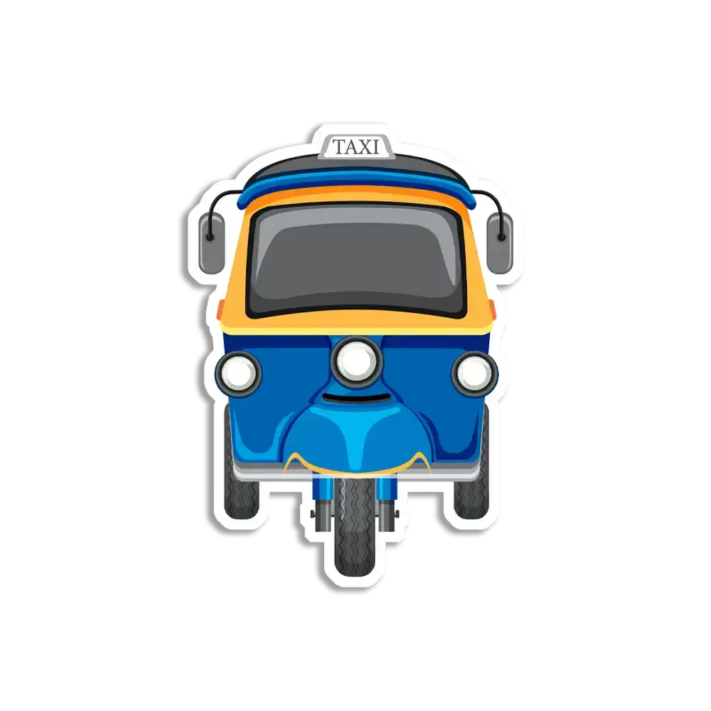 Tuktuk Sticker