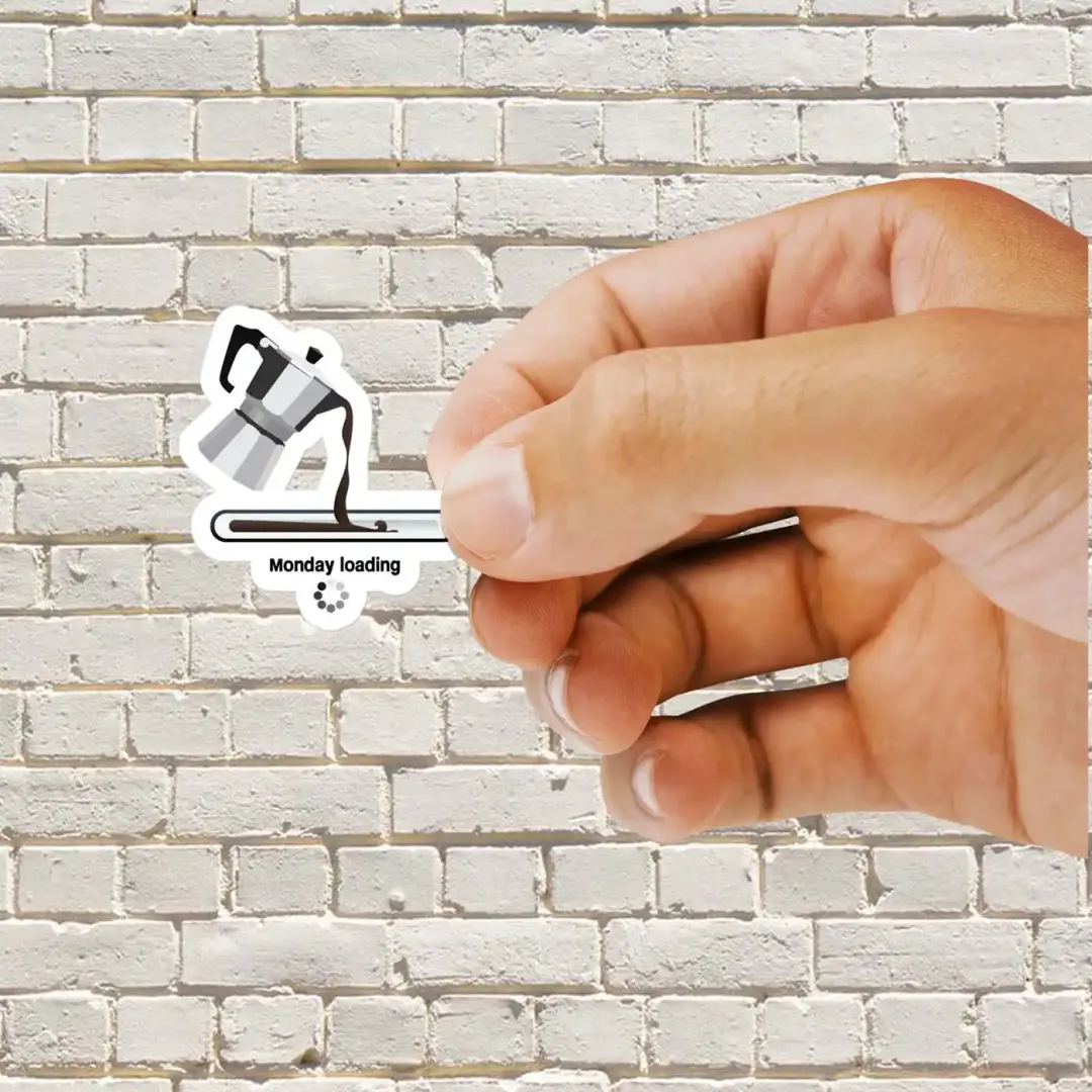 Monday Loading Sticker