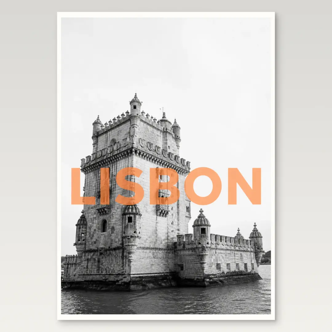 Lissabon Poster