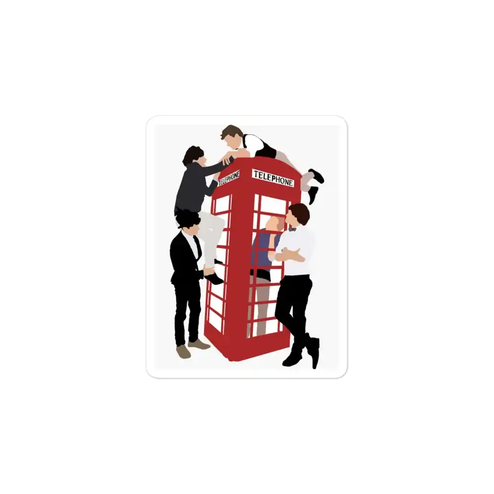 สติกเกอร์ One Direction Take me Home