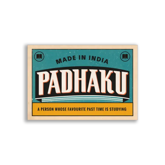 ملصق صُنع في India Padhaku