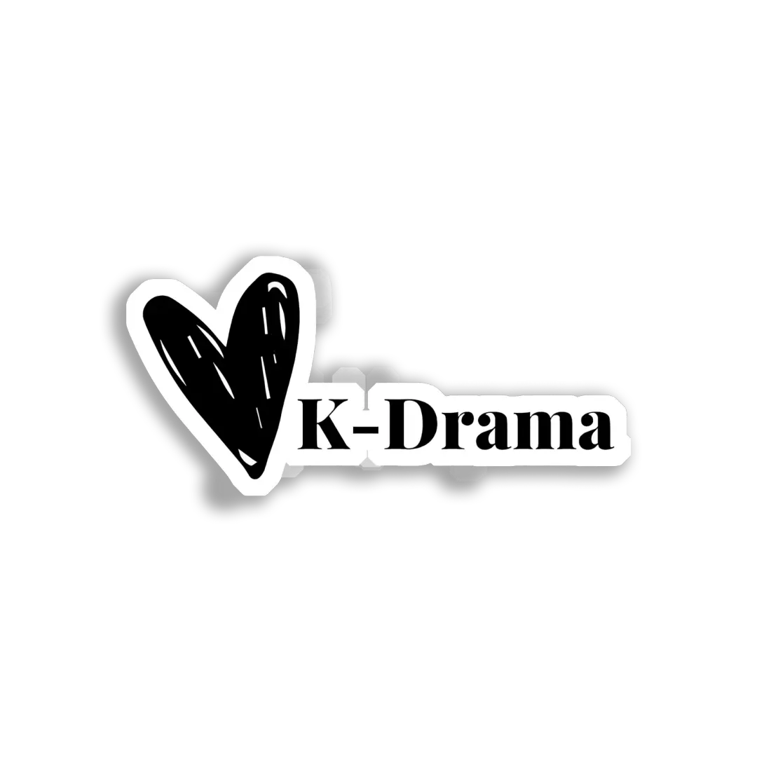 I Love K-Drama Sticker