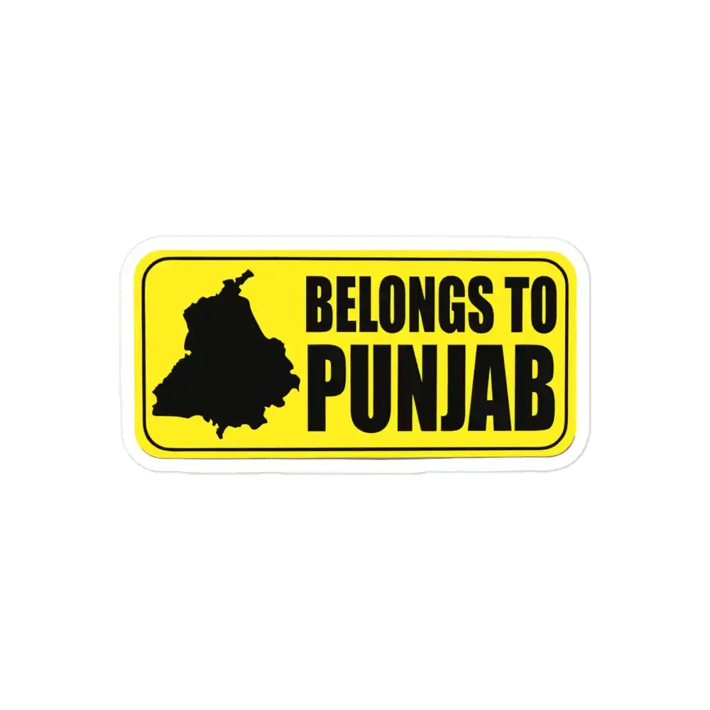 Gehört zu Punjab Sticker