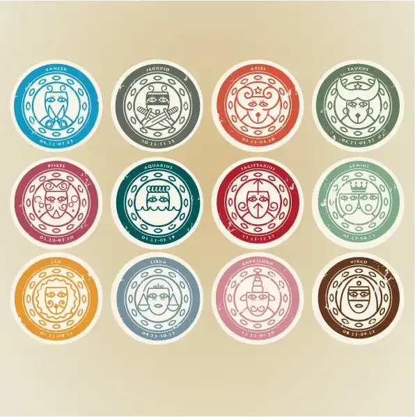 Zodiac Stickers