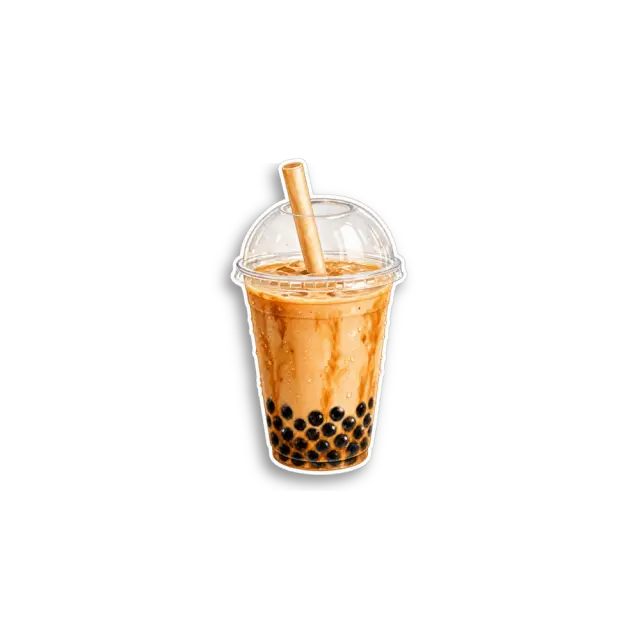 Brown-Sugar-Boba Sticker