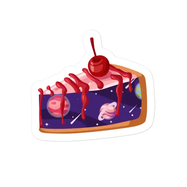 Space Cake Sticker