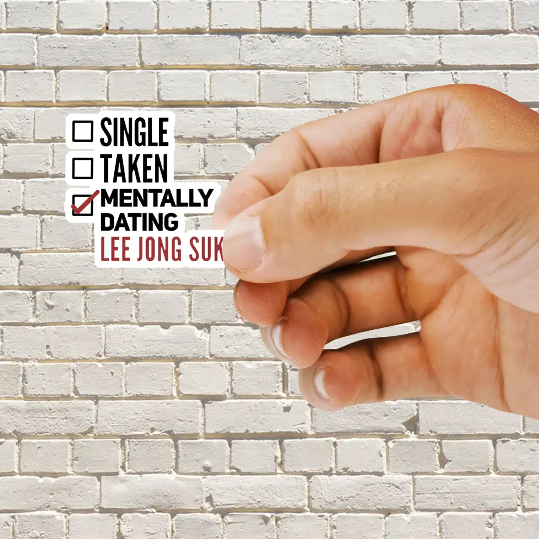 Mentally Dating Lee Min Ho  Sticker