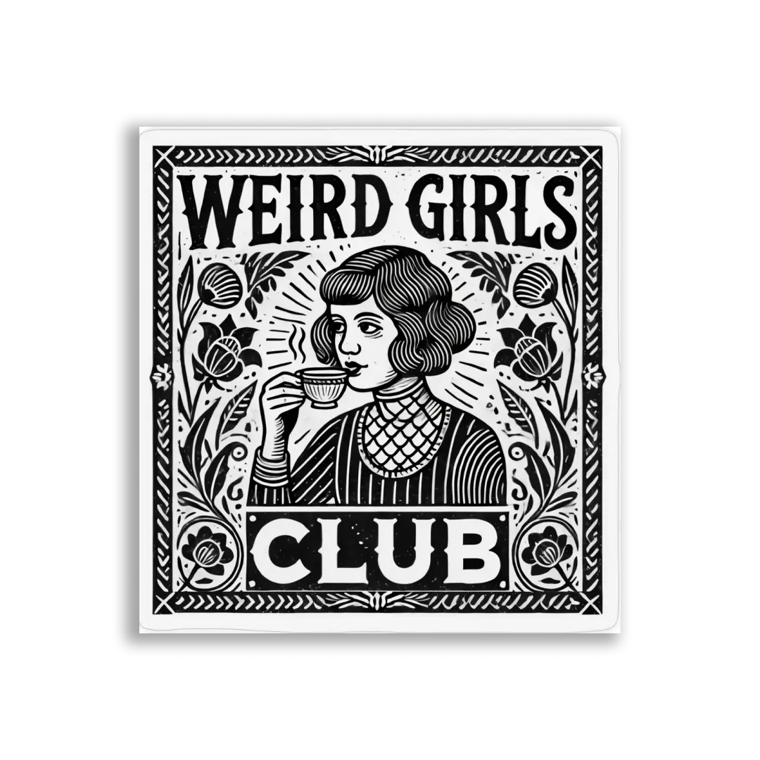 Weird Girls Club Sticker