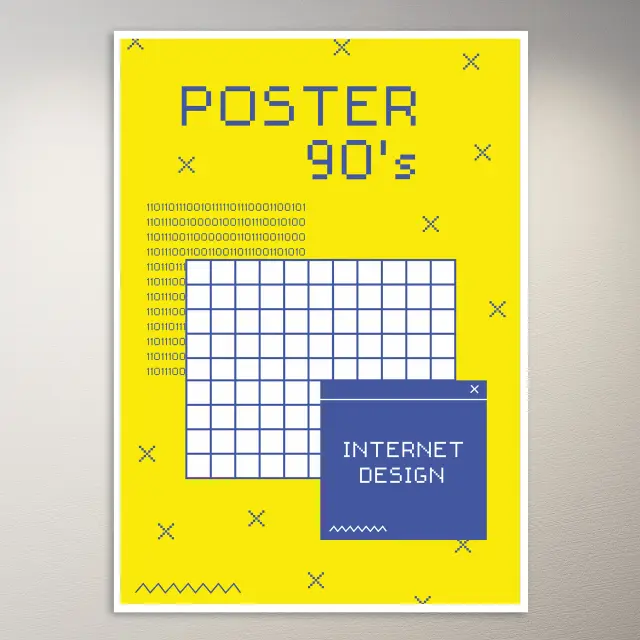 90er-Internet-Ästhetik | Ästhetik-Poster
