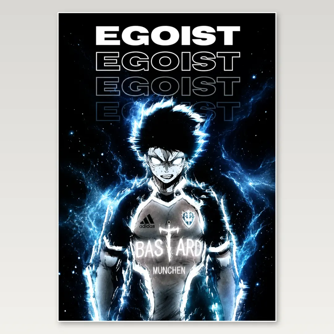 Egoist Neon A4 Poster
