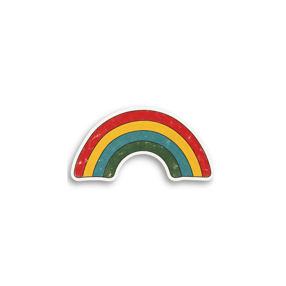 Rainbow Arc Sticker