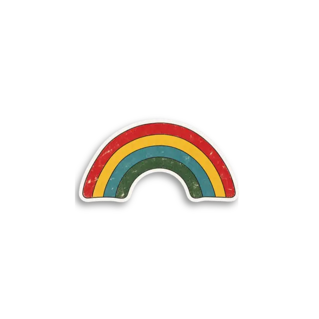 Regenbogenbogen Sticker