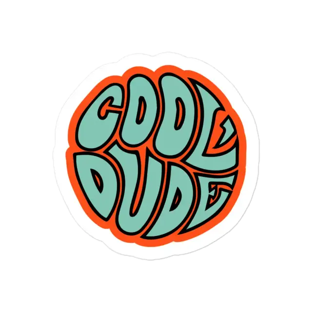 Schriftzug Cooler Typ Sticker