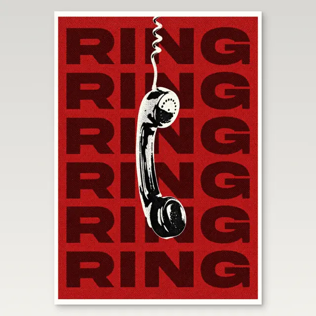 Ring Ring Poster