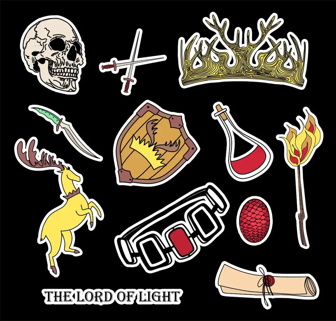 Hexerei Sticker-Set
