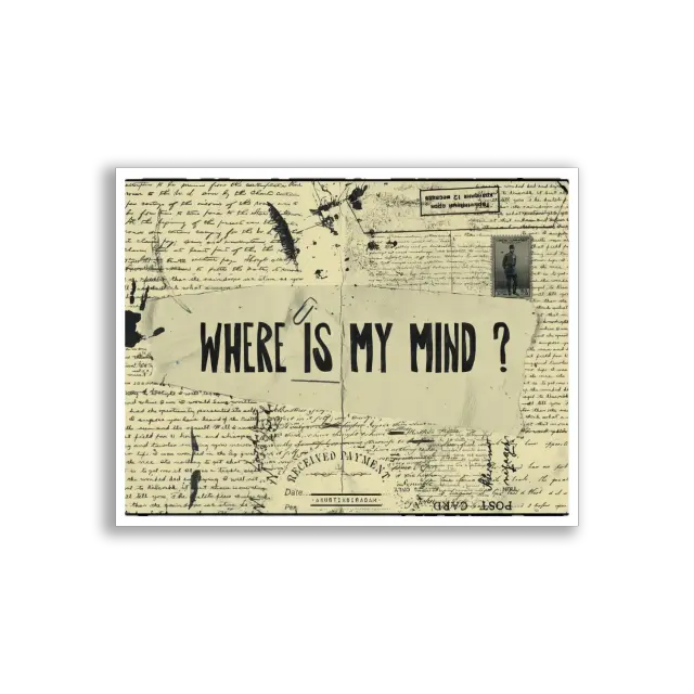 Where Is My Mind Sticker