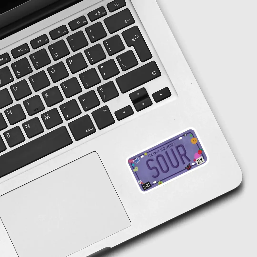 OLIVIA RODRIGO SOUR NUMMERNSCHILD Sticker