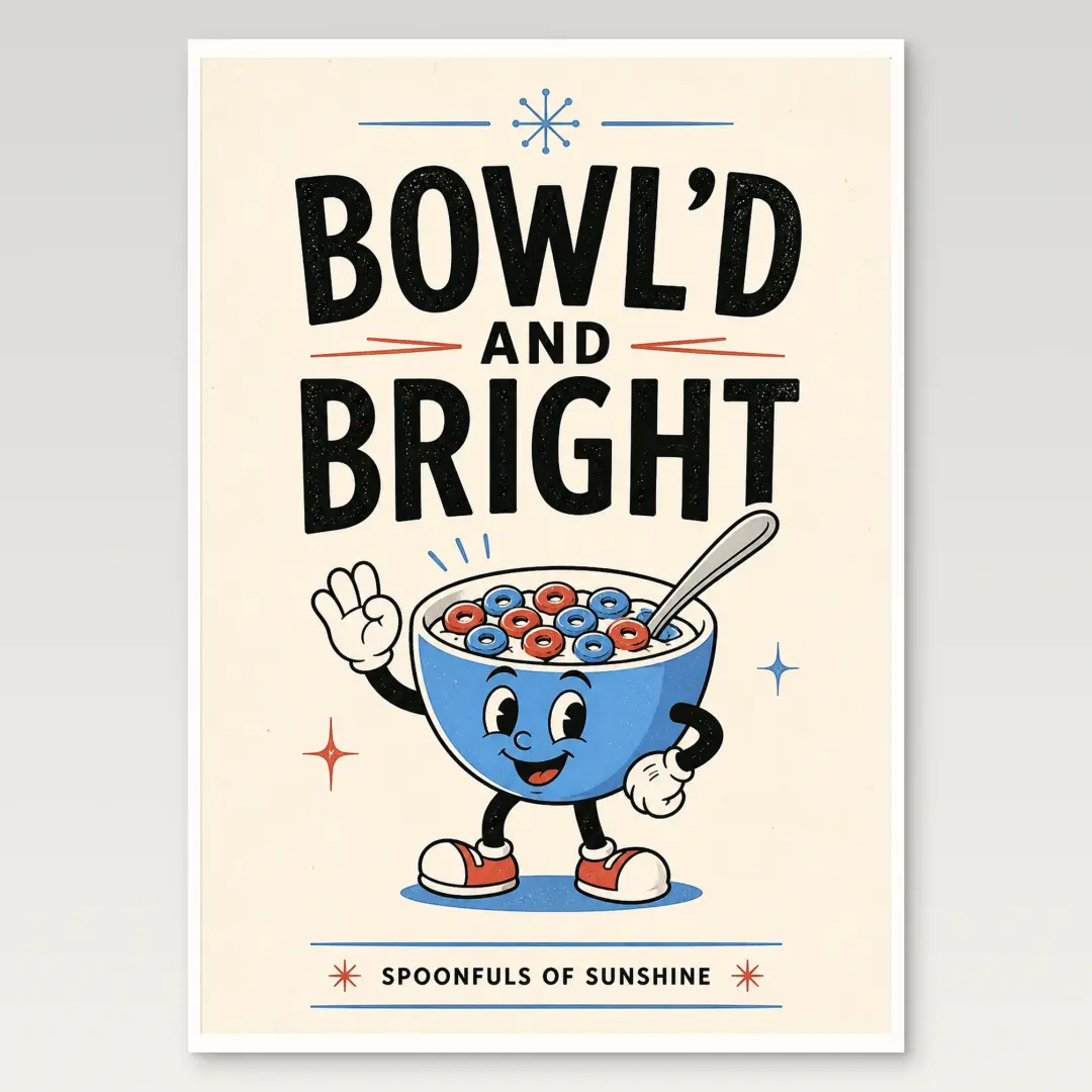 Cereal Poster