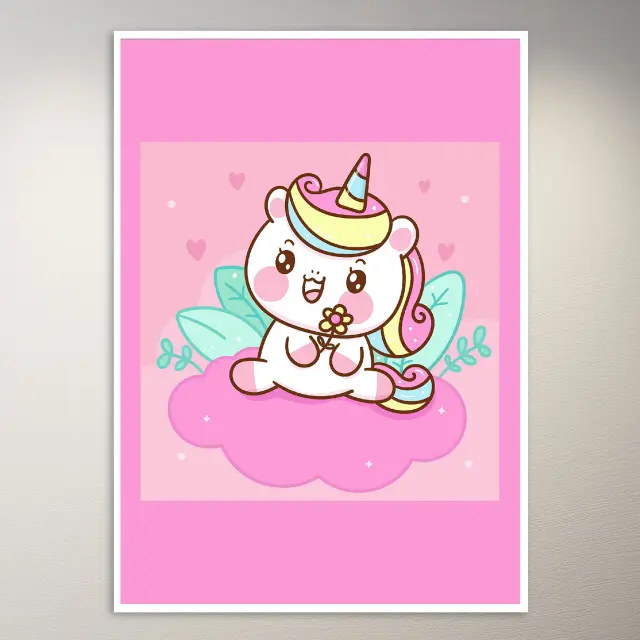 Kawaii Aesthetics Wall Poster