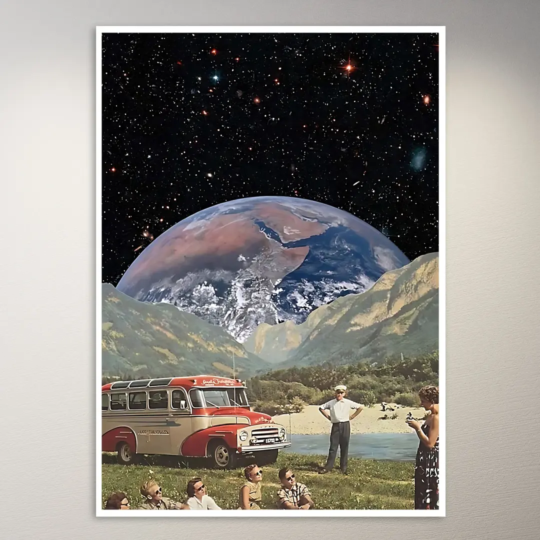 Trippy Kunst-Poster