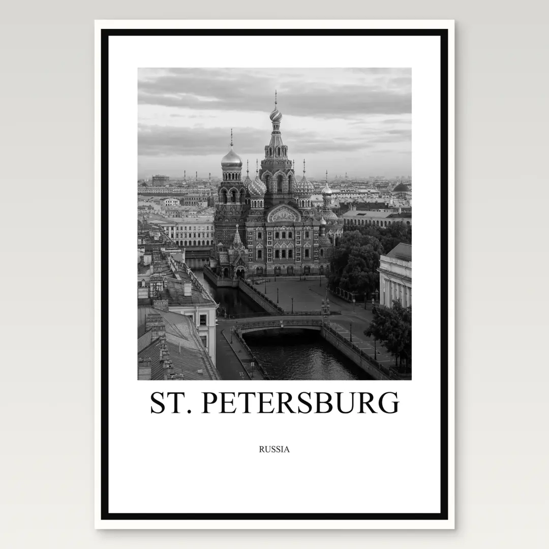 St Petersburg Poster