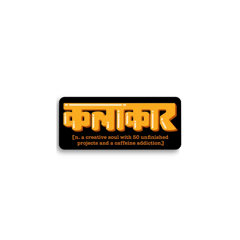 Kalakar Sticker