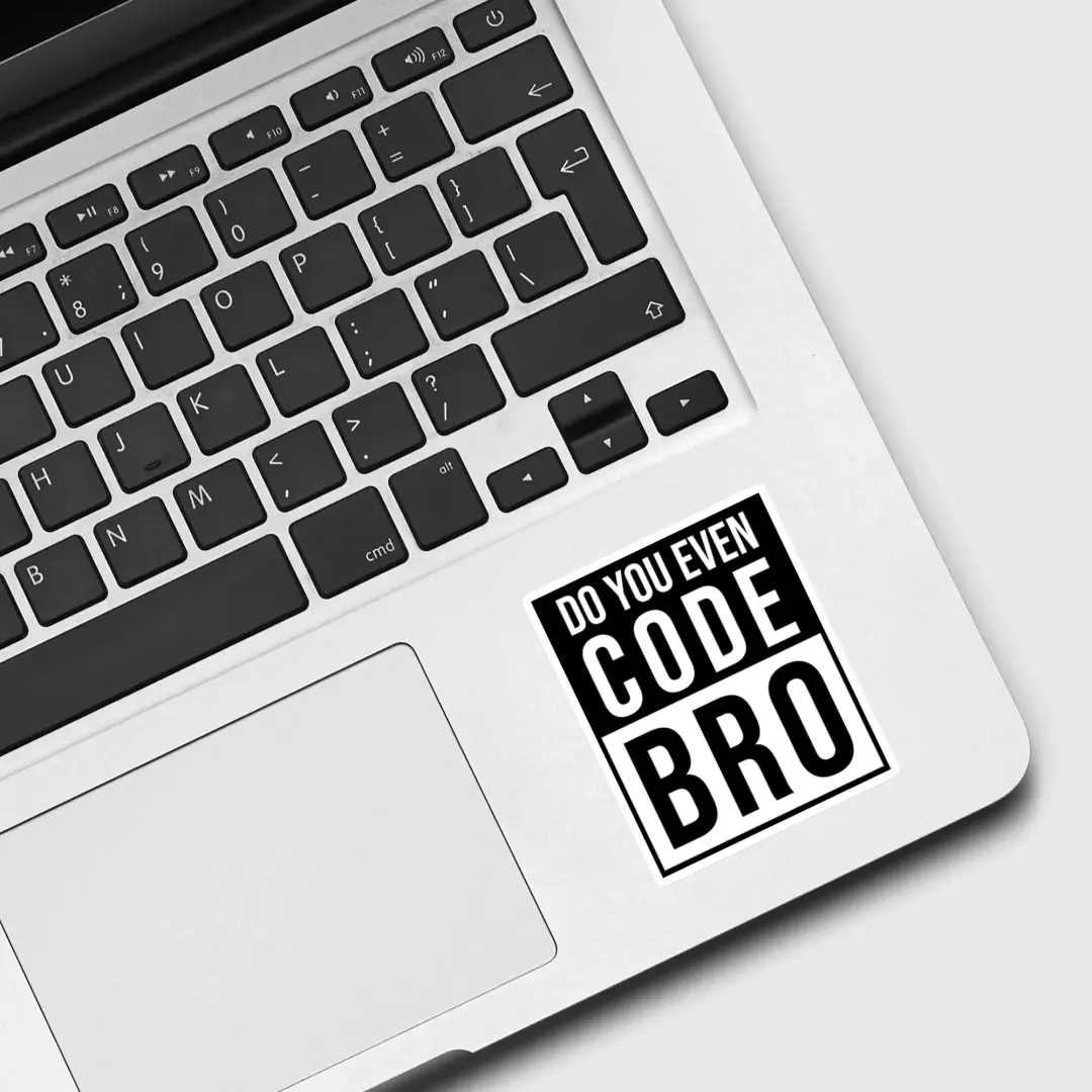 Pegatina Bro, ¿tú programas?