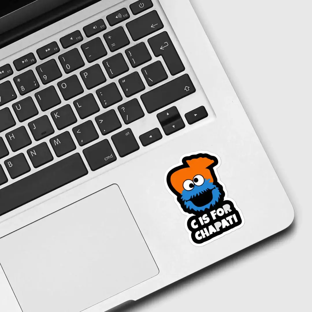 C is for Chaipati Sticker